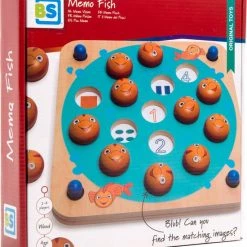 Bs Toys Memory-spel Memo Vissen 26 X 26 Cm Hout/karton 20-delig -educational games Winkel 550x619