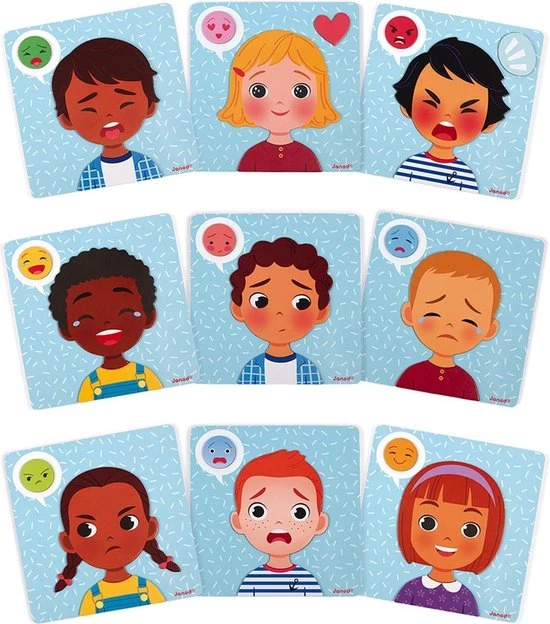 Janod Spel - Magnetische Emoties 13 Janod Spel - Magnetische Emoties - Afbeelding 13
