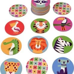 Rex London Memory Spel Colourful Creatures Dieren -educational games Winkel 550x627