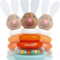 Janod Lapin - Stapeltuimelaar Konijn -educational games Winkel 550x634 10