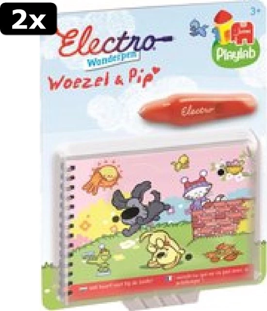 2x Woezel & Pip Electro Wonderpen - Educatief Spel 1 2x Woezel & Pip Electro Wonderpen - Educatief Spel