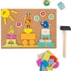 Small Foot Company The Mouse - Corkboard Hammer Game "Die Maus"