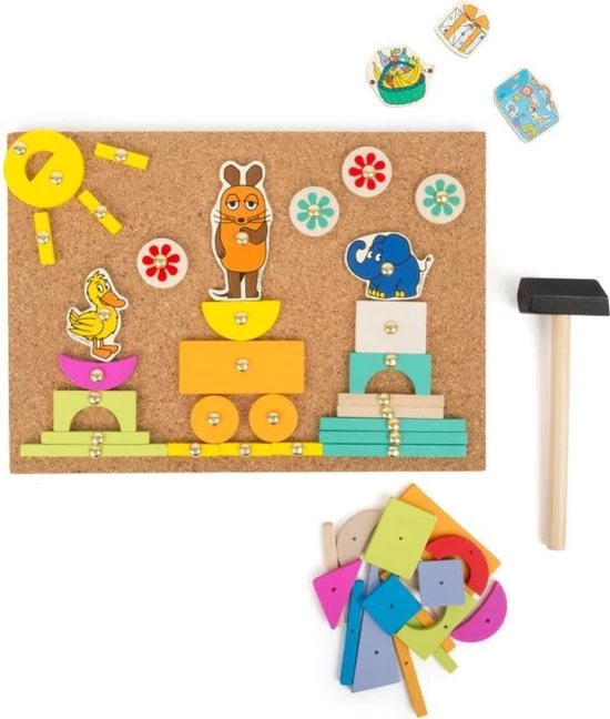 Small Foot Company The Mouse - Corkboard Hammer Game "Die Maus" 1 Small Foot Company The Mouse - Corkboard Hammer Game "Die Maus"