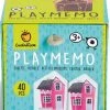 Ludattica Memory Memo Houses Junior Karton 40 Stuks