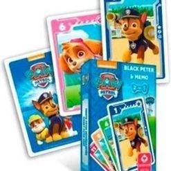 Cartamundi Paw Patrol 2 In 1 Kaartspel ( Pieten En Memo)