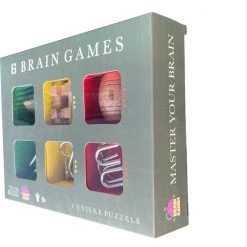 Brain Games Giftbox - 3D Puzzels Voor Volwassenen En Kinderen - 6 Houten En Metalen Puzzels - Breinbrekers - Tangle -educational games Winkel 550x679 5