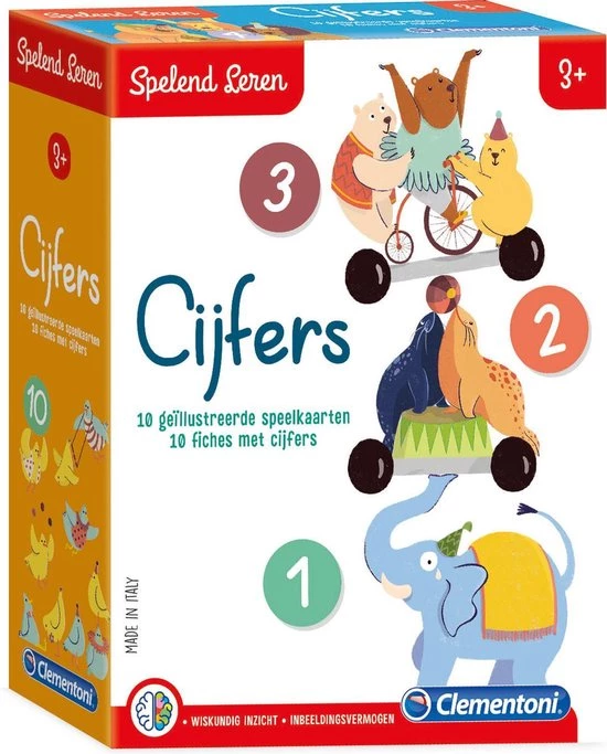 Clementoni Spelend Leren Getallenspel Educatief Spel 8 Clementoni Spelend Leren Getallenspel Educatief Spel - Afbeelding 8
