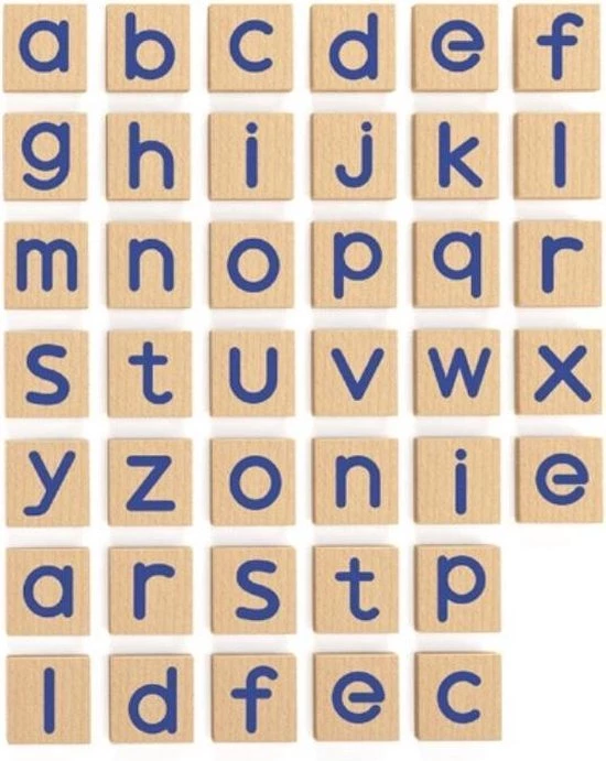 Vigatoys Viga Toys Magnetische Letters 40-delig 5 Vigatoys Viga Toys Magnetische Letters 40-delig - Afbeelding 5