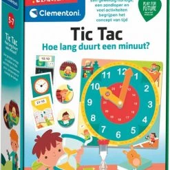 Clementoni Tic Tac - Hoe Lang Duurt Een Minuut? Play For Future