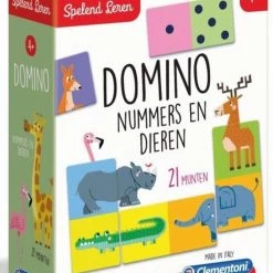 Clementoni Spelend Leren Dierendomino Educatief Spel -educational games Winkel 550x704