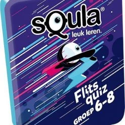 Squla Flits Quiz - Groep 6-8 - Het Supersnelle Kennisspel - 100 Vragen