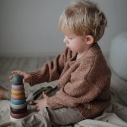 Mushie Stacking Tower Rustic- Stapelring Toren Retro - Speelgoed - Stapeltoren - Stapelringen 8 Mushie Stacking Tower Rustic- Stapelring Toren Retro - Speelgoed - Stapeltoren - Stapelringen -educational games Winkel 550x713