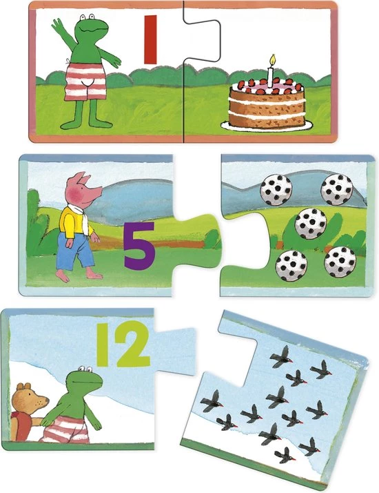 Kikker & Bambolino Toys Spel - Telspel - Kikker 3 Kikker & Bambolino Toys Spel - Telspel - Kikker - Afbeelding 3