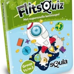 Educatieve Spellenbundel - Squla - 2 Stuks - Flitsquiz Groep 1 2 3 & Spelling Kaartspel (Groep 3&4) -educational games Winkel 550x730