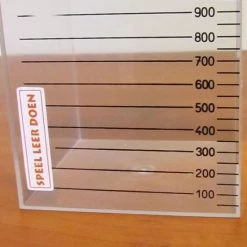 Wissner Kubieke Liter Maat - Dm3- 1 Liter Kubus - Metriek - Volume - Metriekstelsel - Thuisonderwijs