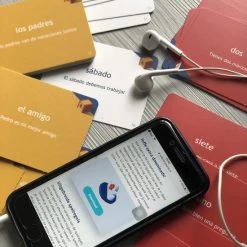 QUIBOBA Spaans Taalspel (spel #1) - Leer De Basiskennis Spaans Met Woordkaarten En Podcast -educational games Winkel 550x733 57