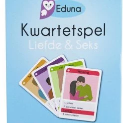 Eduna Kwartet Liefde En Seks, Spel, Educatief, Seksuele Voorlichting, Vriendschap En Relaties, Onderwijs, Instellingen, Gezin, Educatie, Educatief -educational games Winkel 550x733 6