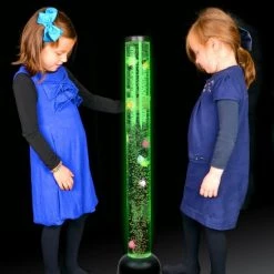 Playlearn Snoezellamp Bubbelbuis 105 Cm Zwart Sensorische Ruimte-Relax- Ontspannen- Zintuiglijke Stimulatie- Decoratief- Klaslokaal Waterzuil Bellenbuis -educational games Winkel 550x750 2