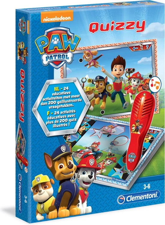 Clementoni Paw Patrol Quizzy 1 Clementoni Paw Patrol Quizzy
