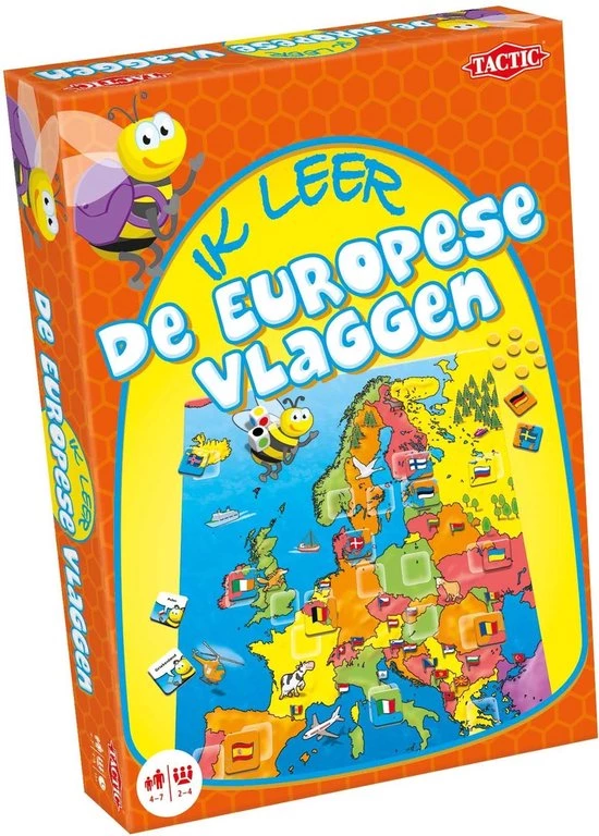 Tactic Ik Leer De Europeese Vlaggen - Educatief Spel 2 Tactic Ik Leer De Europeese Vlaggen - Educatief Spel - Afbeelding 2