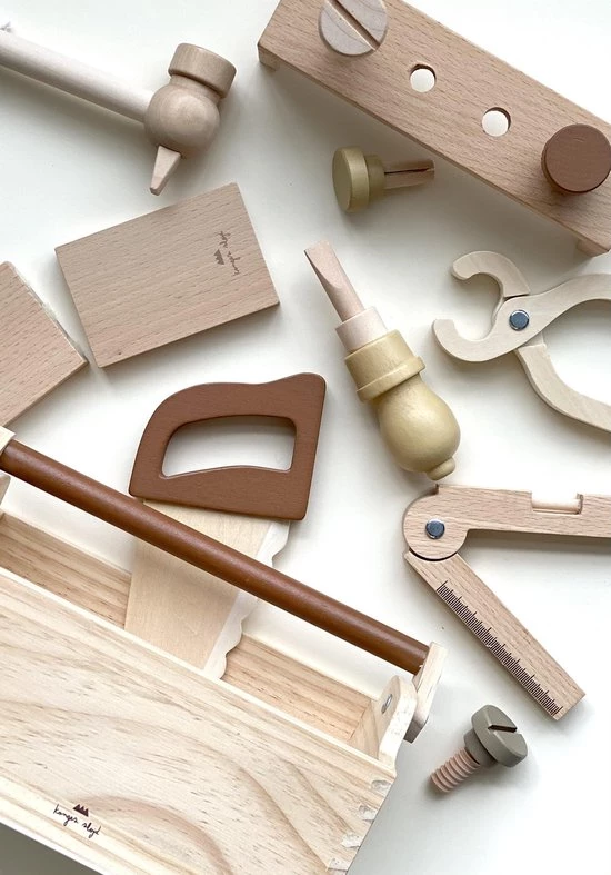 Konges Slöjd Houten Gereedschapskist Multi Konges Sløjd 3 Konges Slöjd Houten Gereedschapskist Multi Konges Sløjd - Afbeelding 3