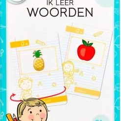 Toy Universe - Spelenderwijs Leren - Educatieve Leerkaarten - ''Ik Leer Woorden'' - Leren Lezen - Vanaf 3 Jaar - Schoencadeautjes - Sinterklaas Cadeau - Kerstcadeau