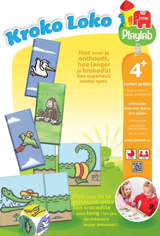 Jumbo Kroko Loko Kinderspel 12 Jumbo Kroko Loko Kinderspel - Afbeelding 12