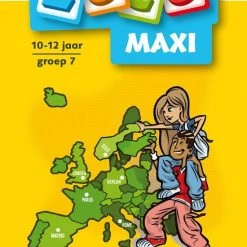 Schrijver Loco Maxi - Boekje - Topografie Europa - 11/12 Jaar - Groep 7 -educational games Winkel 550x815 1