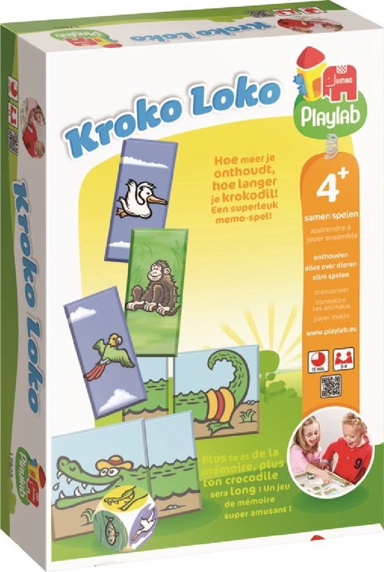 Jumbo Kroko Loko Kinderspel 11 Jumbo Kroko Loko Kinderspel - Afbeelding 11
