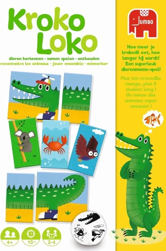 Jumbo Kroko Loko Kinderspel 5 Jumbo Kroko Loko Kinderspel - Afbeelding 5